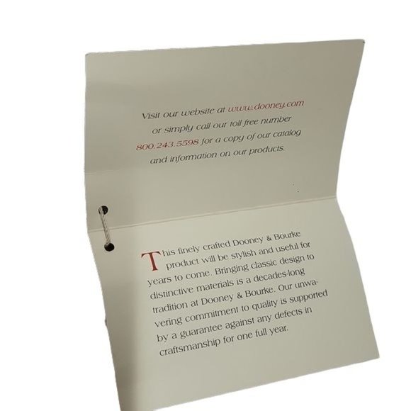 Dooney & Bourke Flap Wristlet Signature Fabric 7 Leather Black Grey Silver NWT - Picture 14 of 14